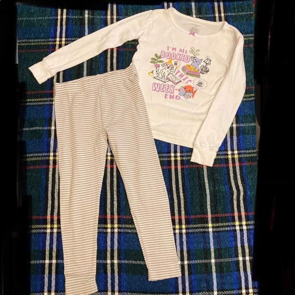 7 sets of 4T girls pajamas
